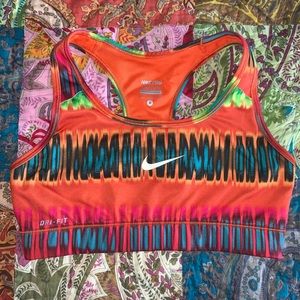 Colorful Nike Sports Bra